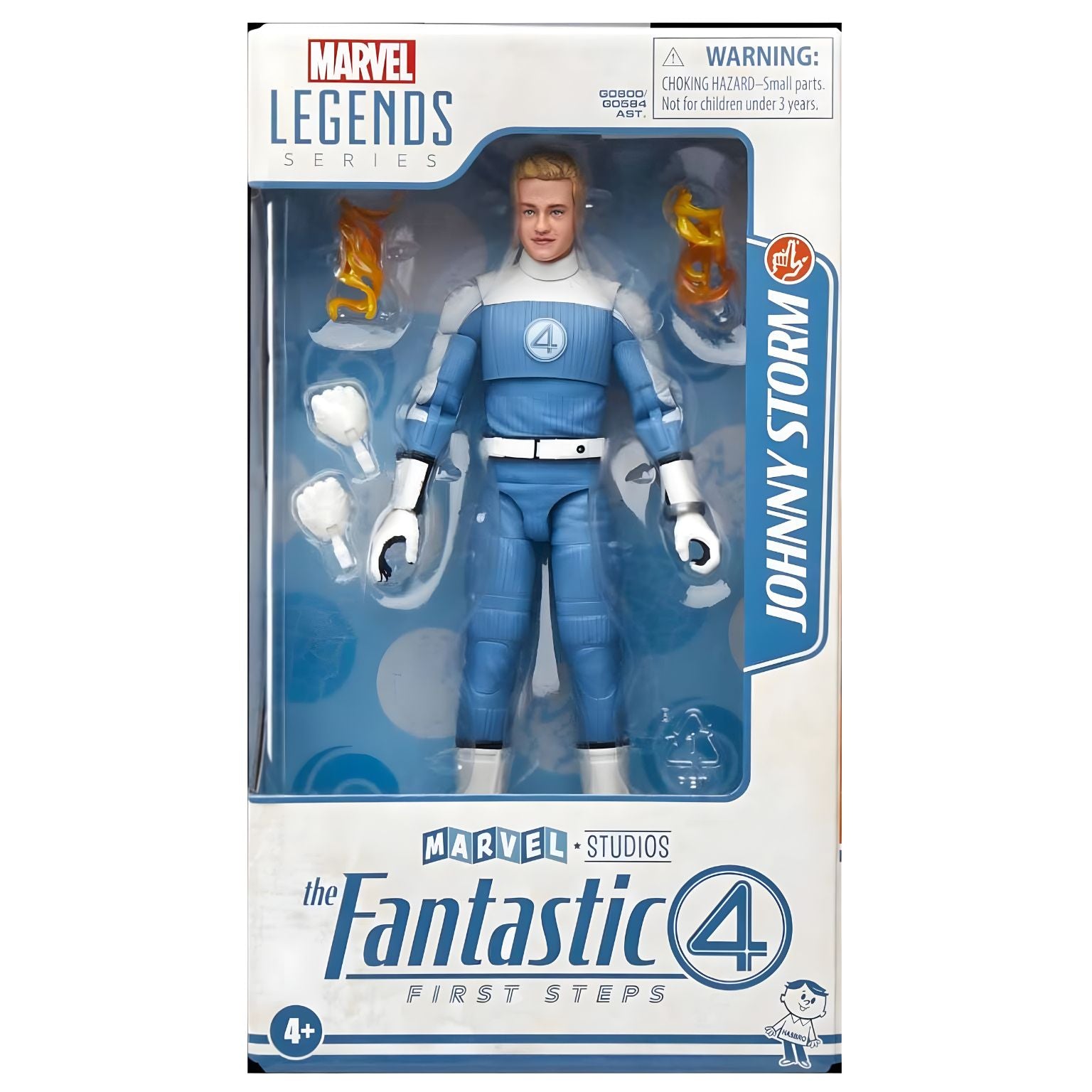 boneco Marvel Lergends The Fantastic Four - Johnny Storm