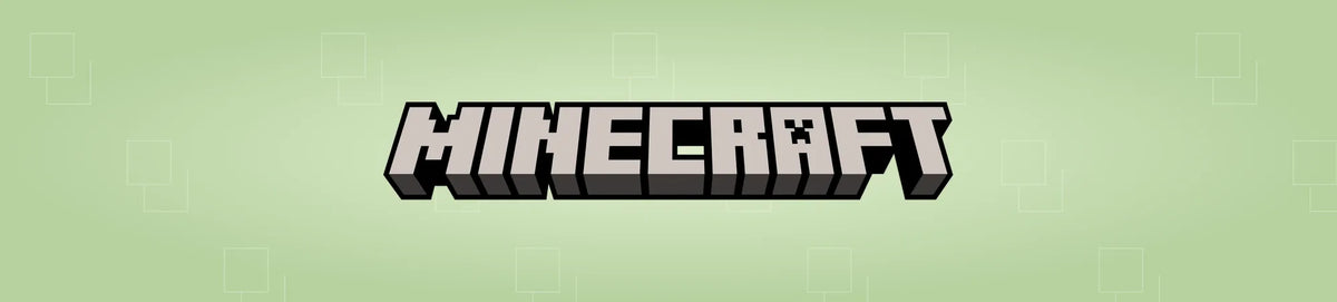 Banner da coleção Minecraft