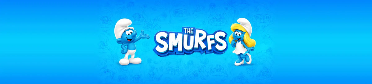 Banner da coleção Smurfs