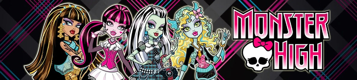 Banner da coleção Monster High