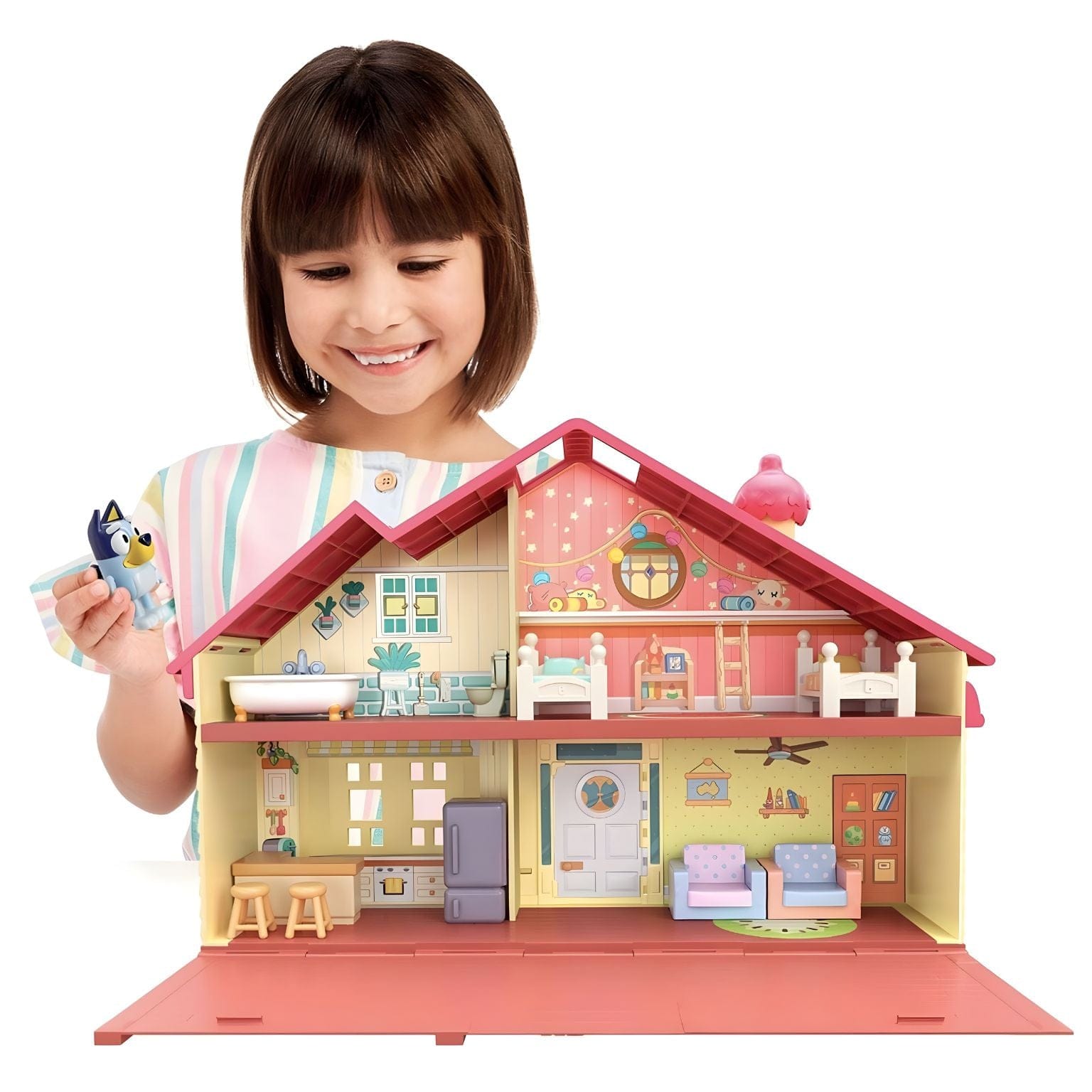Apresentamos Casa da Família da Bluey com o SKU 231302424 recomendado para + 3 anos