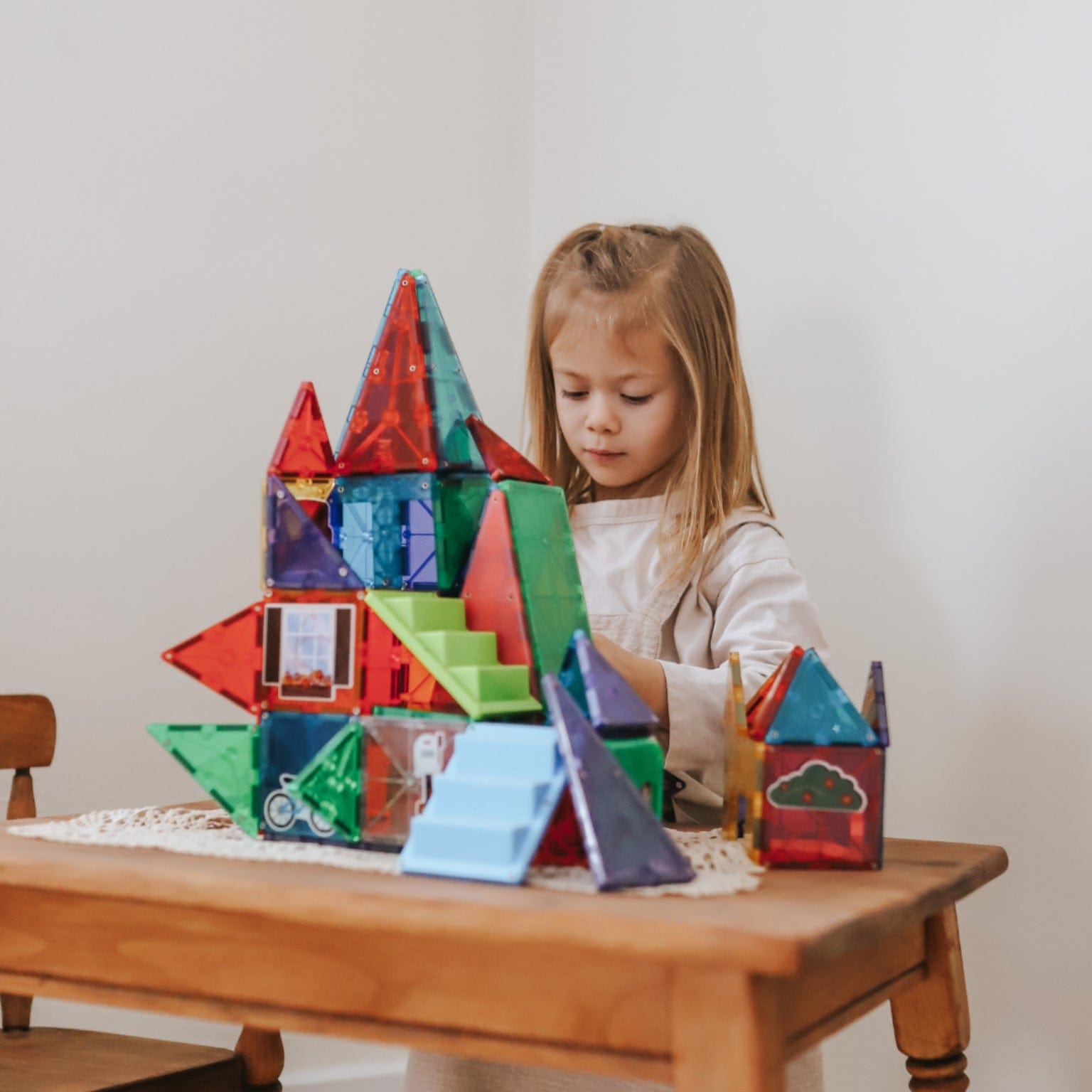 Apresentamos Magna-Tiles A casa com o SKU 771833224 recomendado para + 3 anos