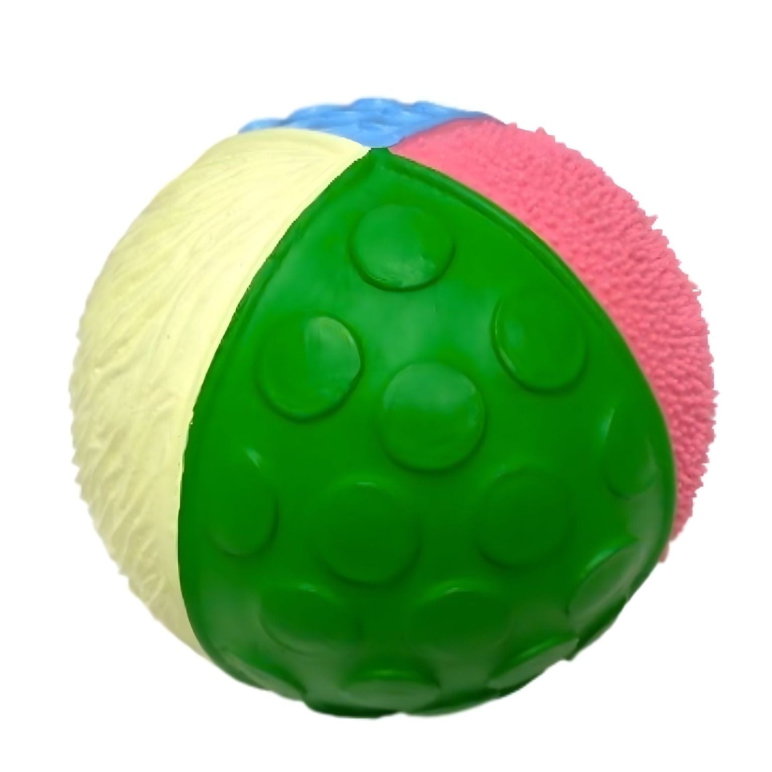 Apresentamos Bola de borracha sensorial com o SKU 129124024 recomendado para + 0 meses