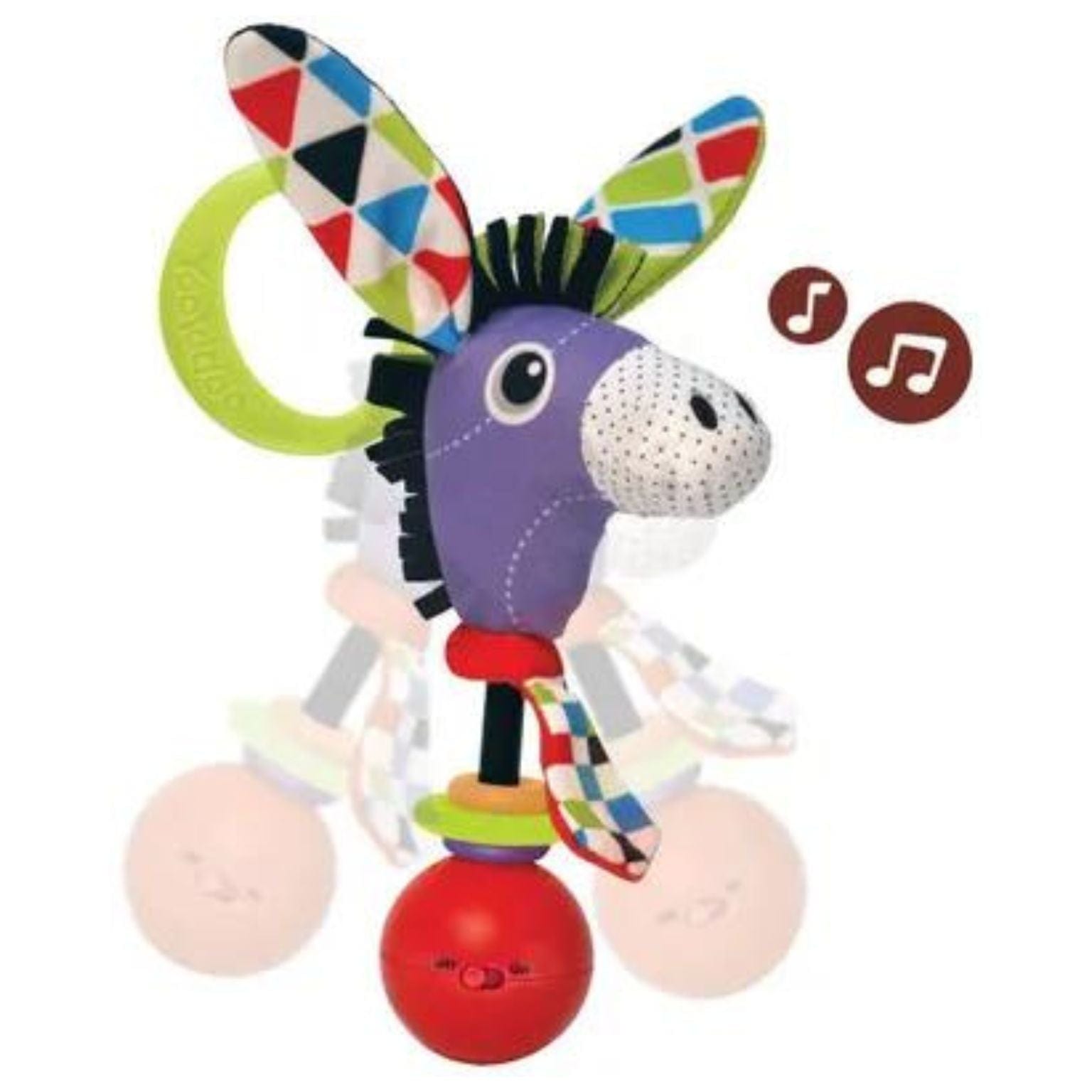 Apresentamos Chocalho Burro Shake Me com o SKU 124013525 recomendado para + 3 meses