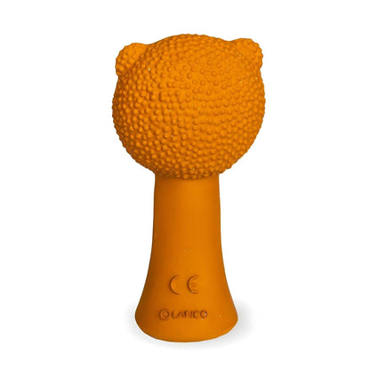 Mordedor de borracha Urso Mimo com textura na parte de trás