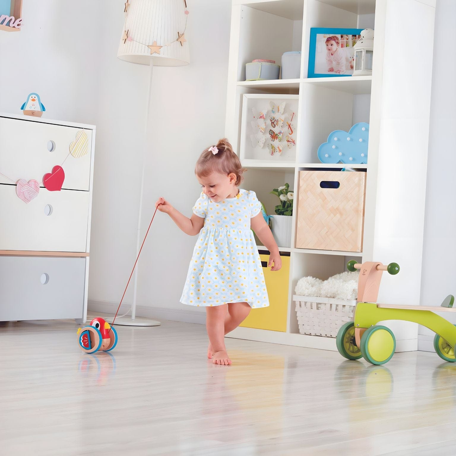 Apresentamos Pássaro de Arrastar com o SKU 82036024 recomendado para + 12 meses