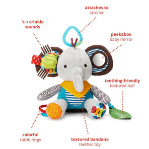 Apresentamos Peluche de actividades Elefante com o SKU 820620224 recomendado para + 0 meses