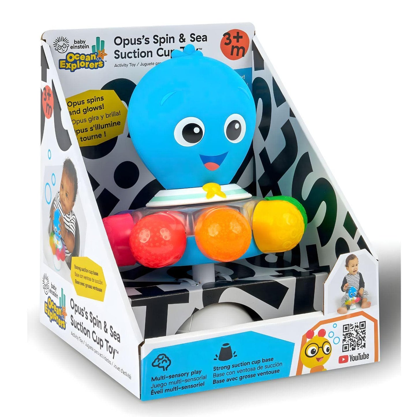 Apresentamos Brinquedo Sensorial Opus Spin and Sea com o SKU 951314725 recomendado para + 3 meses