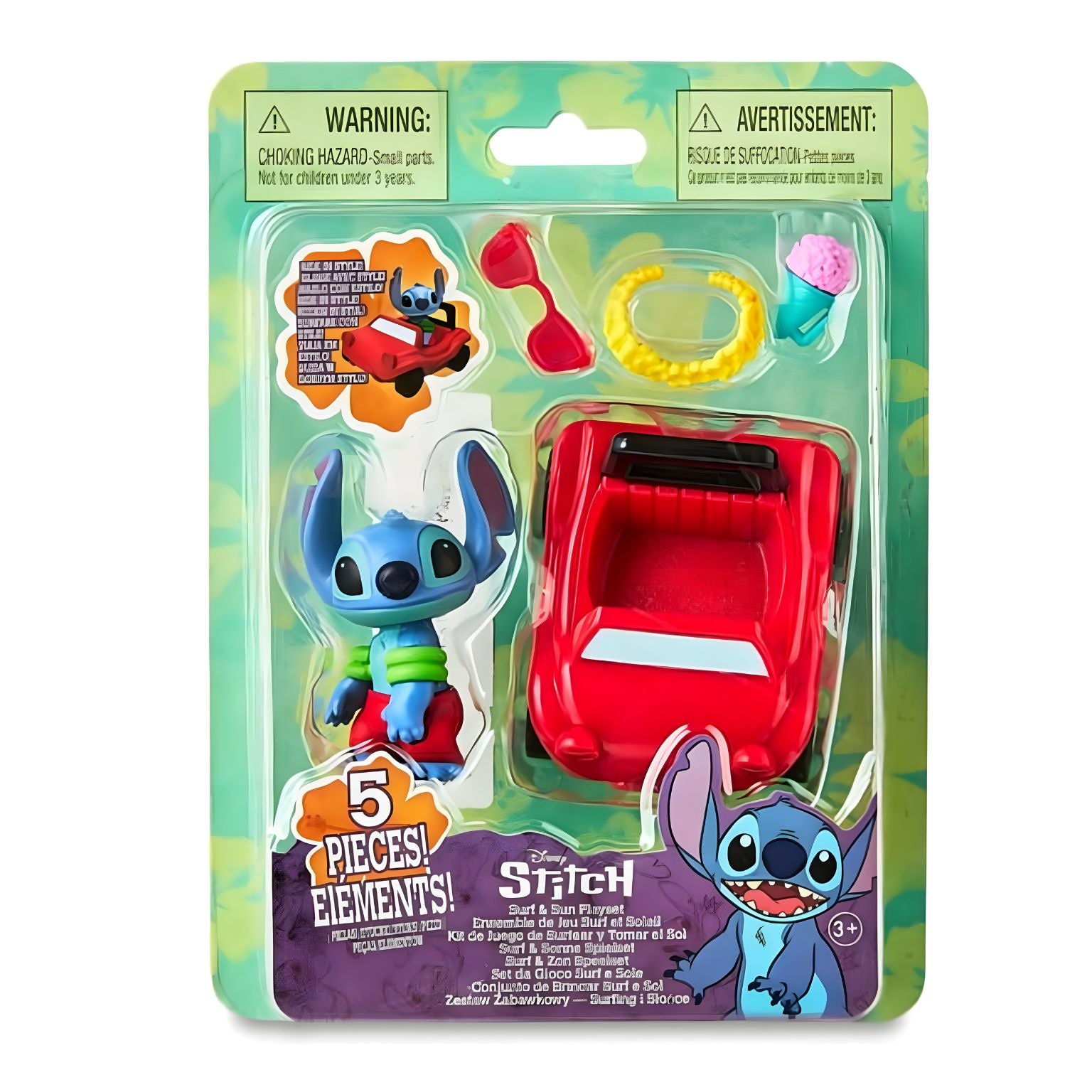 brinquedo Stitch Sol e Praia