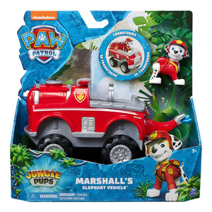 brinquedo da Patrulha Pata: Jungle Pups - Veículo Elefante do Marshall