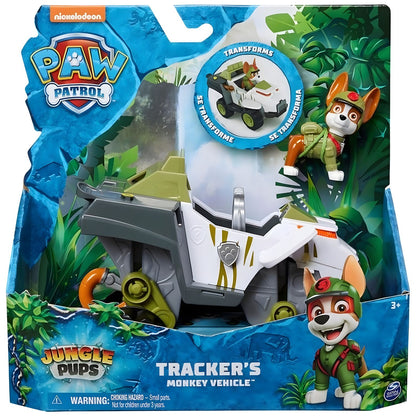 brinquedo da Patrulha Pata: Jungle Pups - Veículo Macaco do Tracker