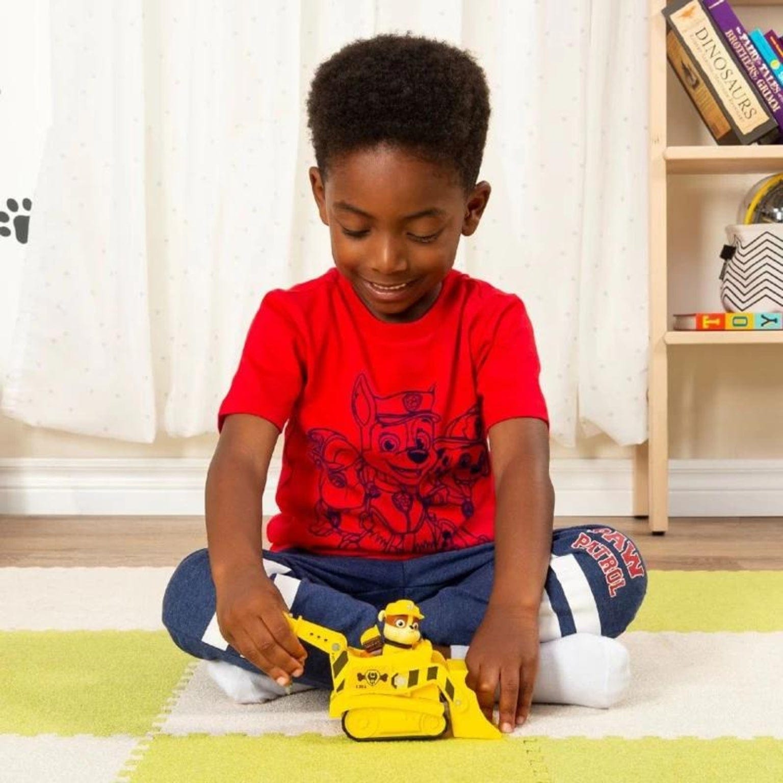 Apresentamos Patrulha Pata Rubble com o SKU 245075824 recomendado para + 3 anos