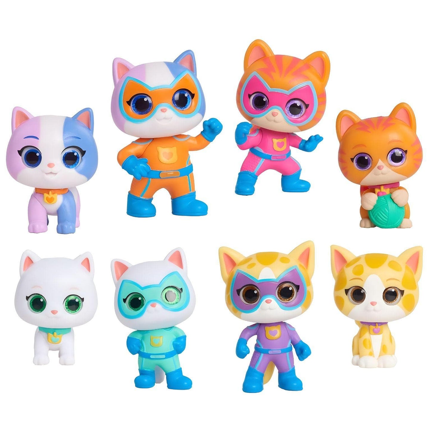 Apresentamos Cápsula Surpresa figura SuperKittens com o SKU 776700425 recomendado para + 3 anos