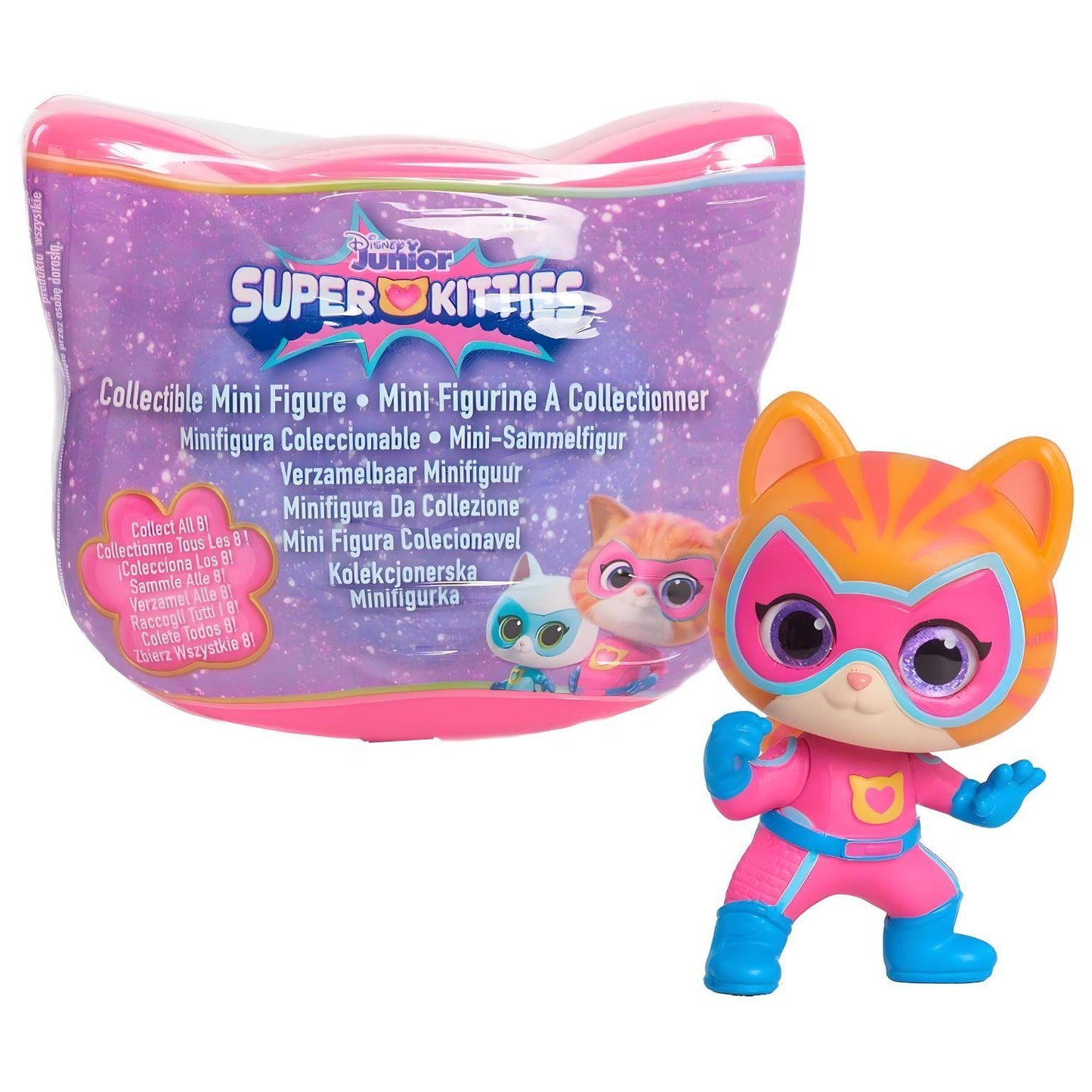 Apresentamos Cápsula Surpresa figura SuperKittens com o SKU 776700425 recomendado para + 3 anos