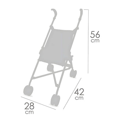 Carrinho de bonecas Koala 56 cm