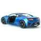 Apresentamos Acura NSX Azul 2018 com o SKU 681691924 recomendado para + 3 anos