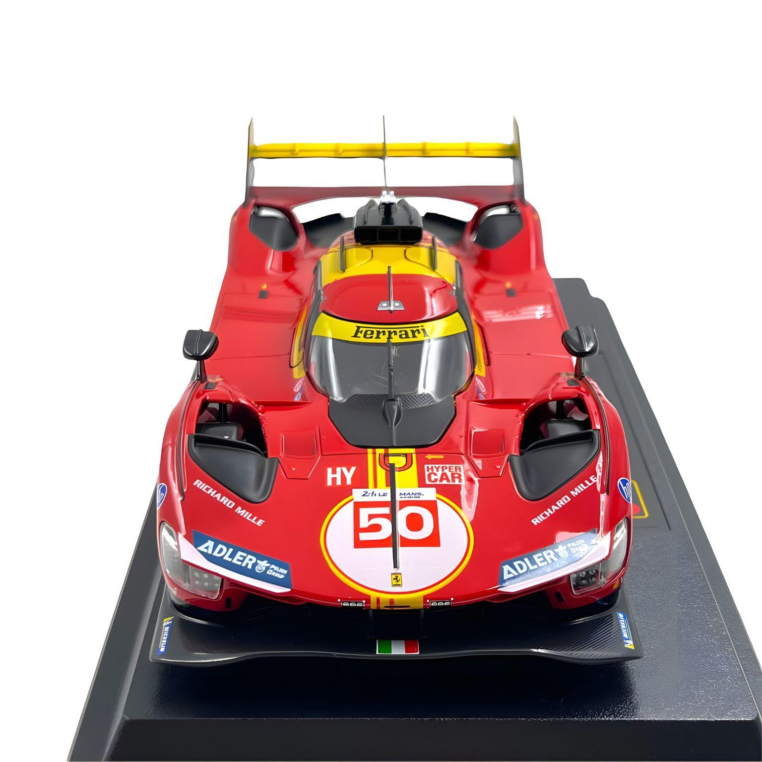 Apresentamos Ferrari 499P Winner 24H Le Mans 2024 com o SKU 132631225 recomendado para + 14 anos