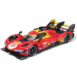 Apresentamos Ferrari 499P Winner 24H Le Mans 2024 com o SKU 132631225 recomendado para + 14 anos