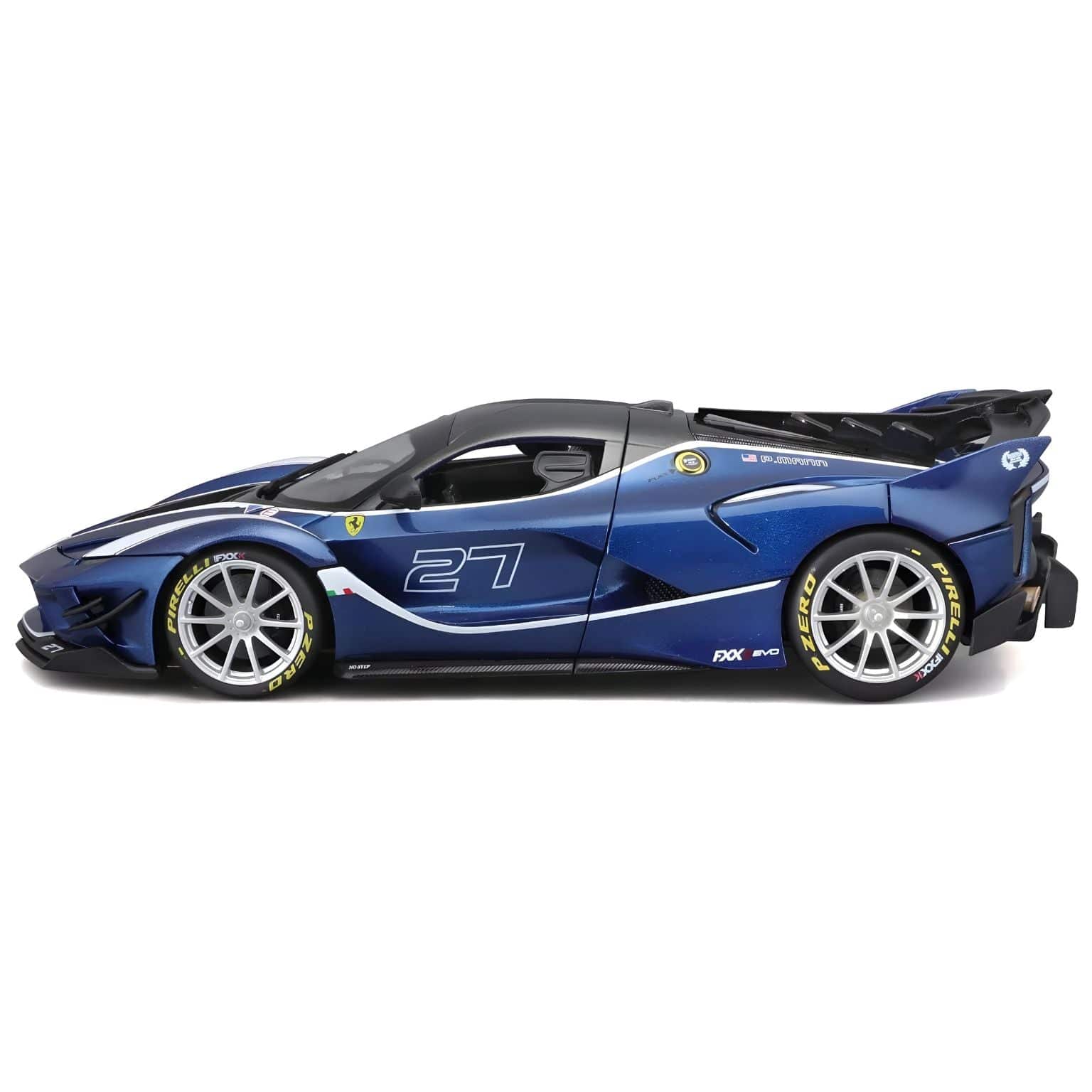 Apresentamos Ferrari FXX K EVO Azul 1/18 com o SKU 681601225 recomendado para + 3 anos