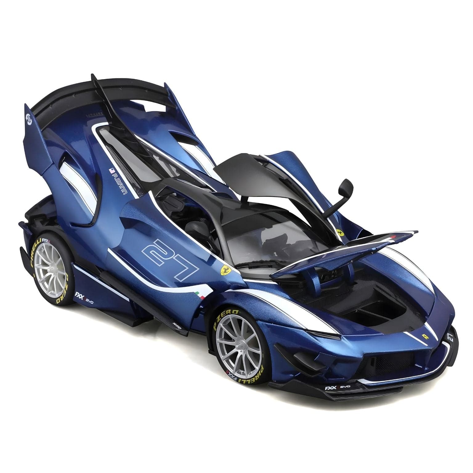 Apresentamos Ferrari FXX K EVO Azul 1/18 com o SKU 681601225 recomendado para + 3 anos