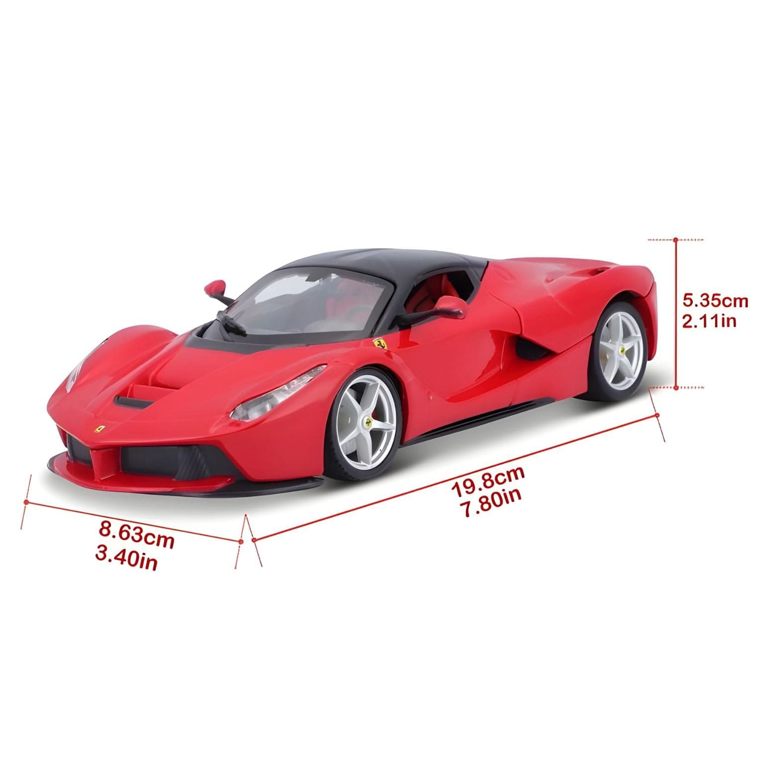 Apresentamos Ferrari LaFerrari com o SKU 132600125 recomendado para + 3 anos