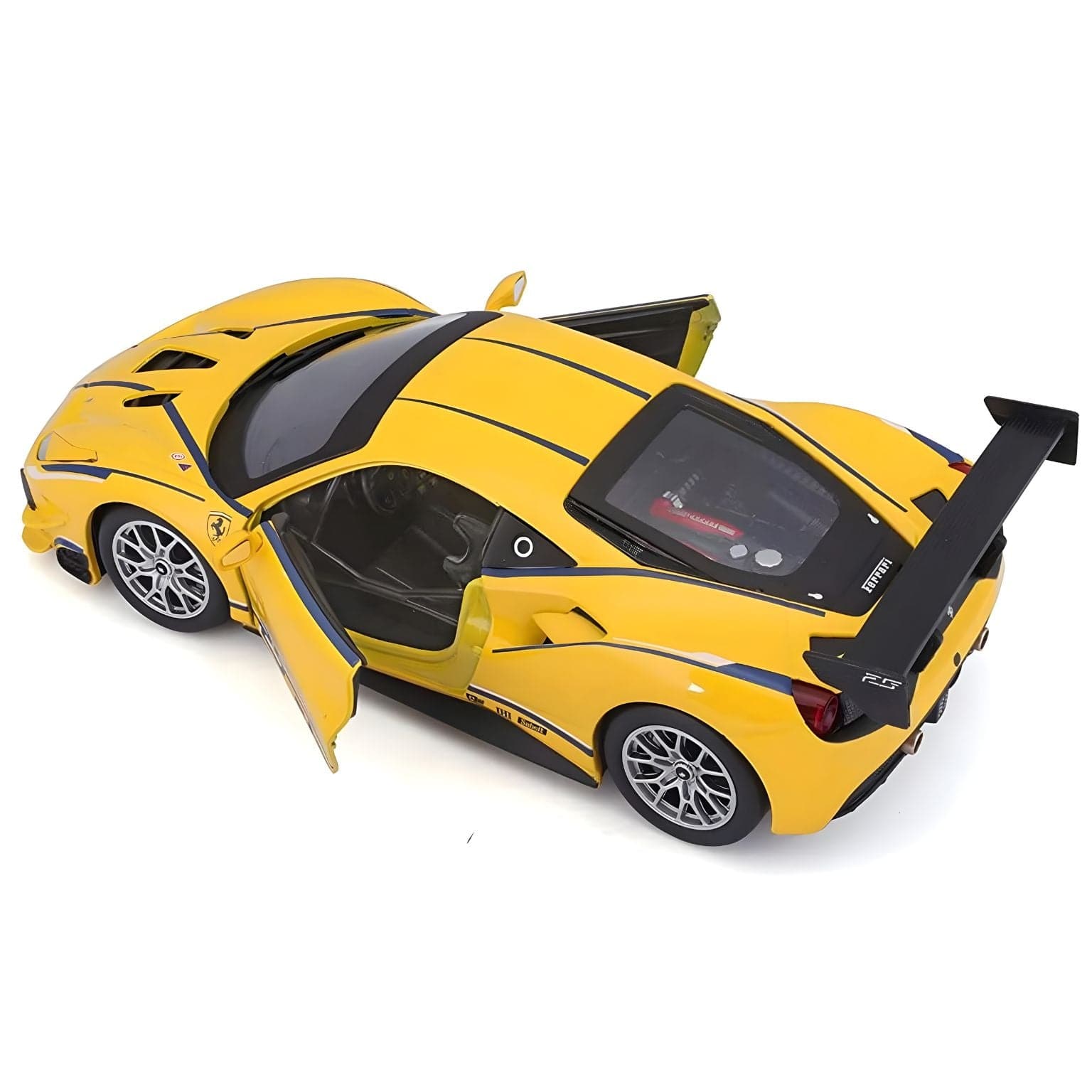 Apresentamos Ferrari Racing 488 Challenge Amarelo com o SKU 682630724 recomendado para + 3 anos