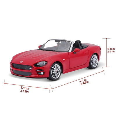 Fiat 124 Spider Vermelho 1/24