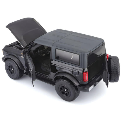 Ford Bronco Wildtrak 2021 Preto 1/18