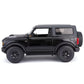 Apresentamos Ford Bronco Wildtrak 2021 Preto 1/18 com o SKU 133145625 recomendado para + 3 anos