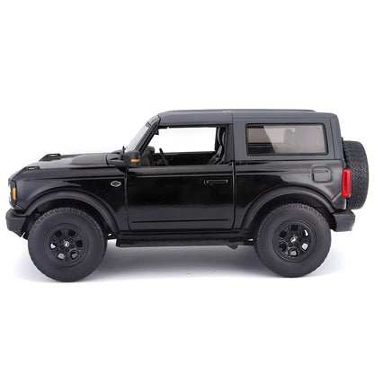 Ford Bronco Wildtrak 2021 Preto 1/18