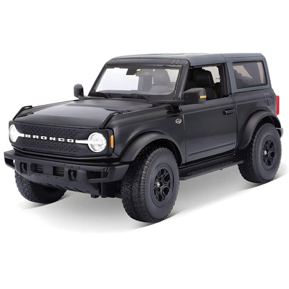 Ford Bronco Wildtrak 2021 Preto 1/18