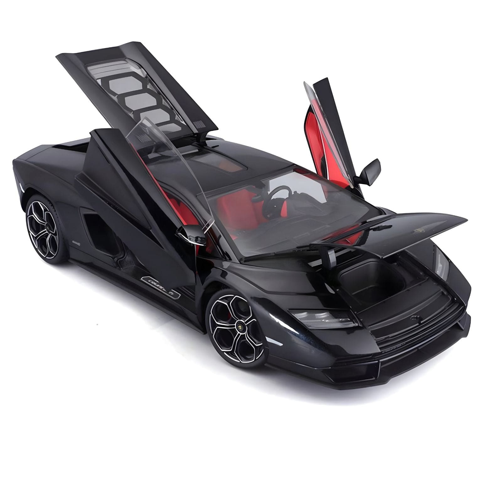 Apresentamos Lamborghini Countach LPI 800-4 preto com o SKU 133145924 recomendado para + 3 anos