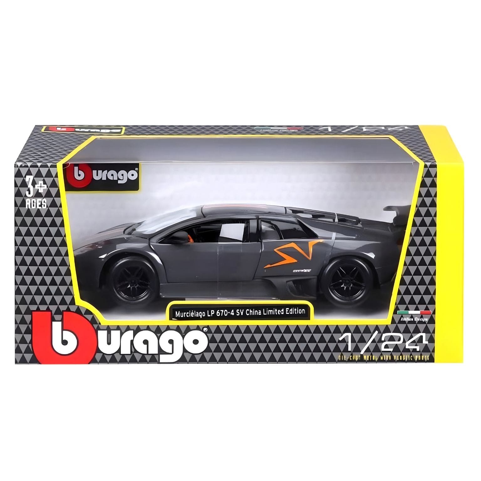 Apresentamos Lamborghini Murcielago LP670-4 SV 2010 com o SKU 682212024 recomendado para + 2 anos