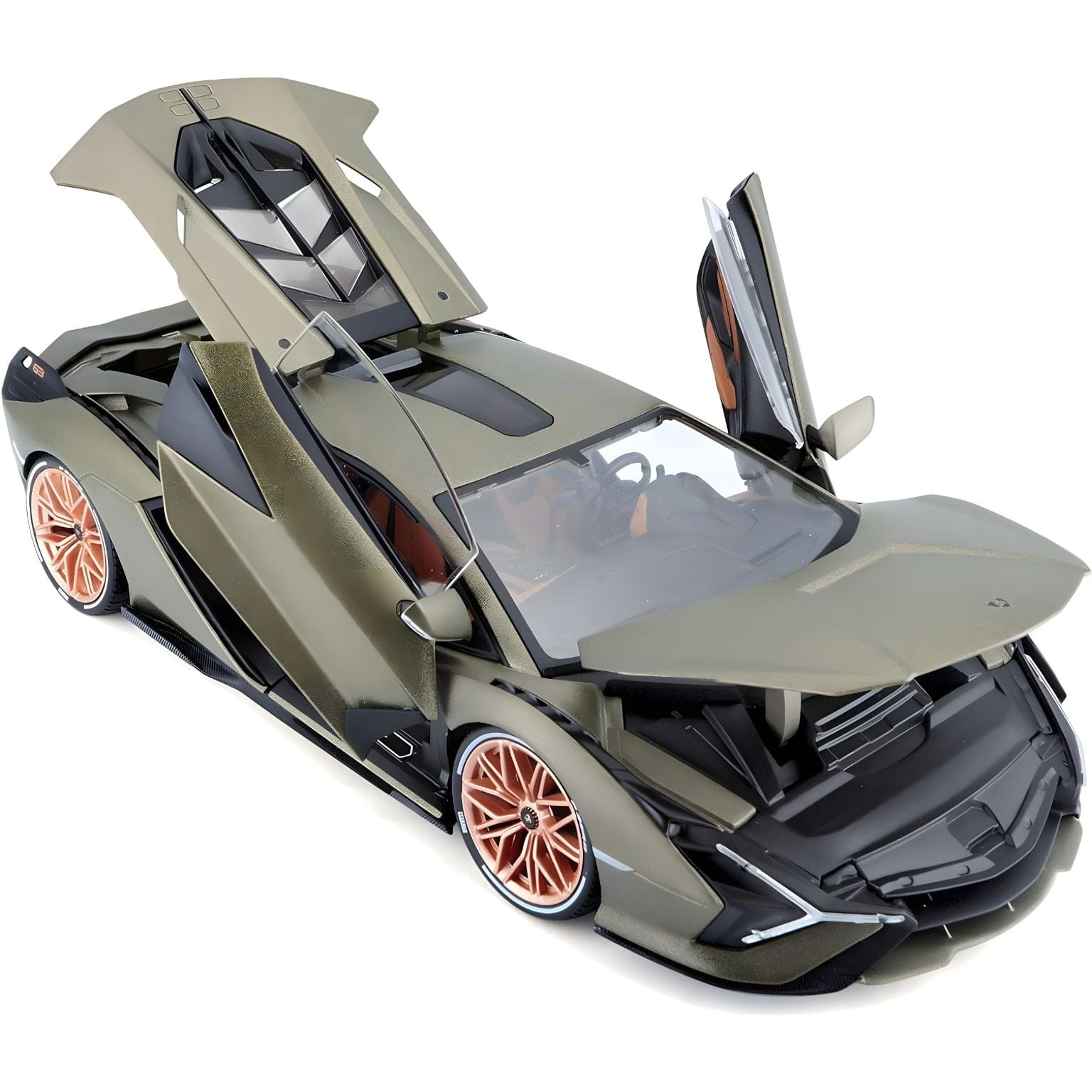 Apresentamos Lamborghini Sian FKP 37 verde com o SKU 681104624 recomendado para + 3 anos