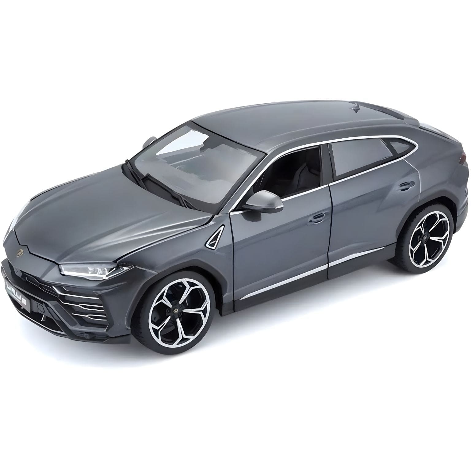 Apresentamos Lamborghin Urus preto 1:18 com o SKU 131104224 recomendado para + 3 anos