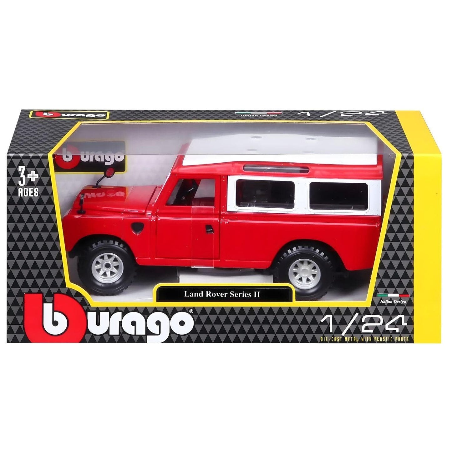Apresentamos Land Rover Series II 1/24 com o SKU 132206325 recomendado para + 3 anos