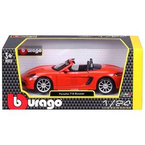 Apresentamos Porsche 718 Boxster 1/24 com o SKU 682108724 recomendado para + 3 anos