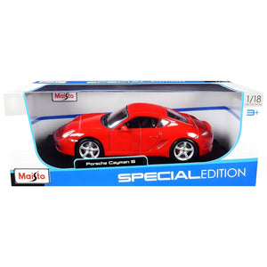 Apresentamos Porsche Cayman S Vermelho com o SKU 683112224 recomendado para + 3 anos