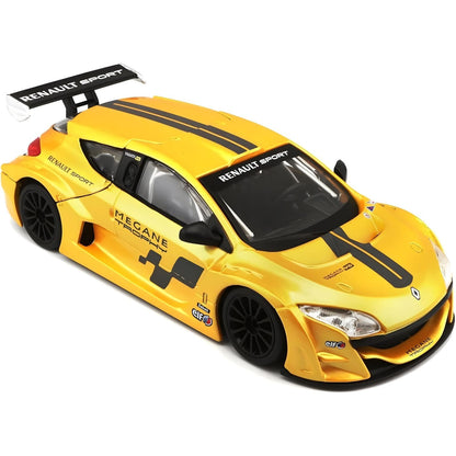 Renault Megane Trophy 1/24 visto de cima em ângulo com asa traseira