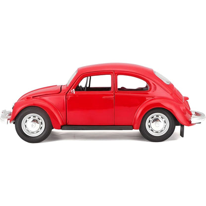 Volkswagen Beetle vermelho 1/24