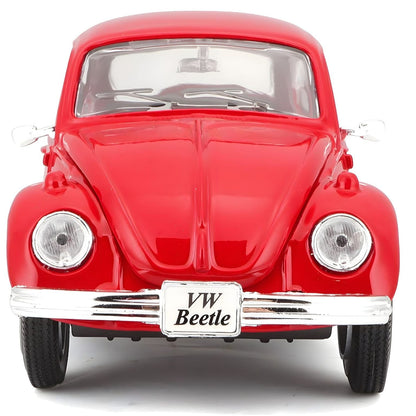 Volkswagen Beetle vermelho 1/24