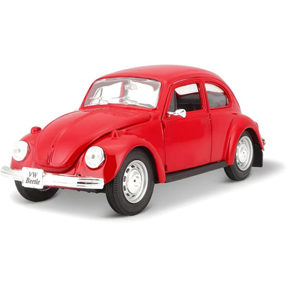 Volkswagen Beetle vermelho 1/24