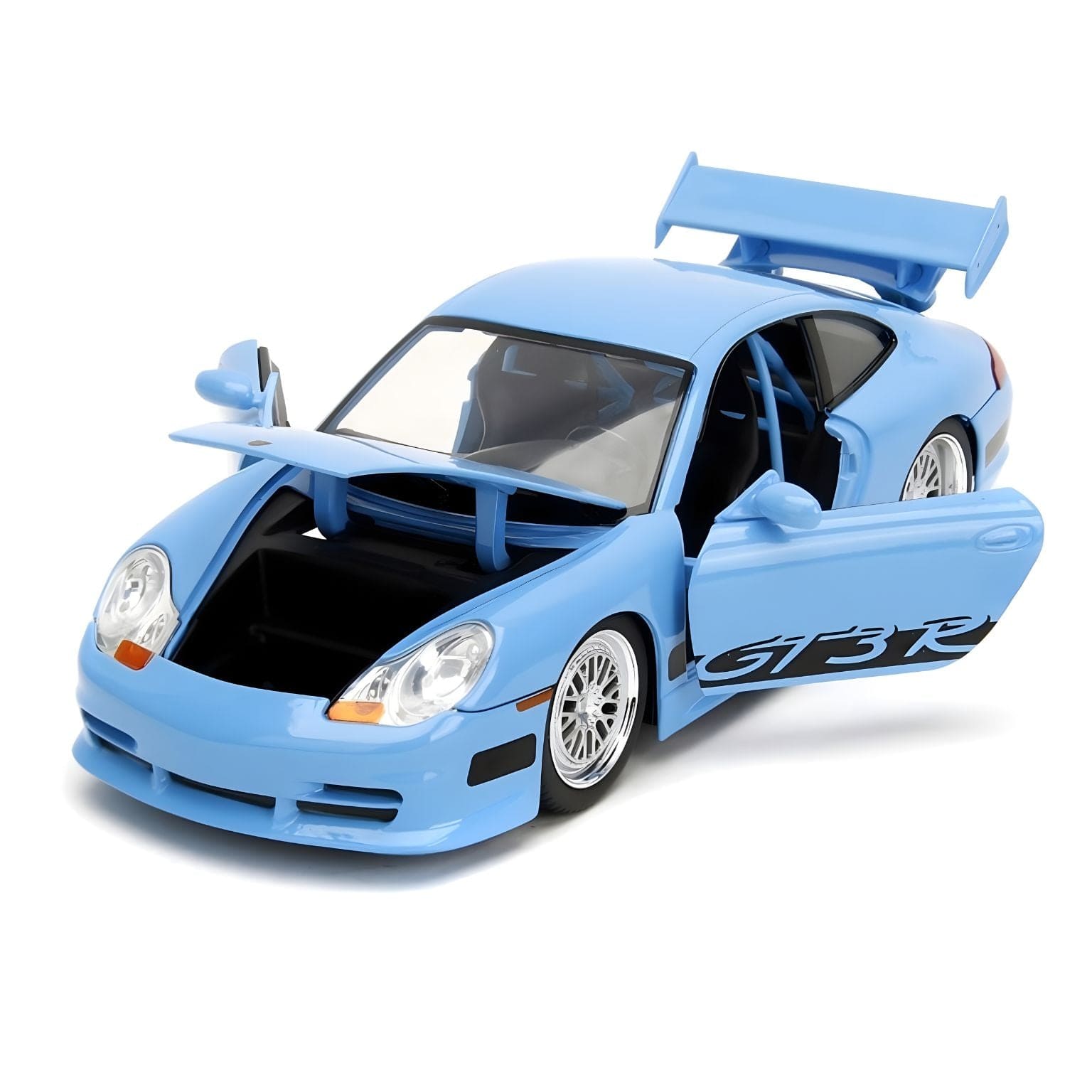 Apresentamos Carro Fast & Furious - Brian's Porsche 996 GT3 RS com o SKU 868124825 recomendado para + 8 anos