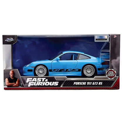 Apresentamos Carro Fast & Furious - Brian's Porsche 996 GT3 RS com o SKU 868124825 recomendado para + 8 anos