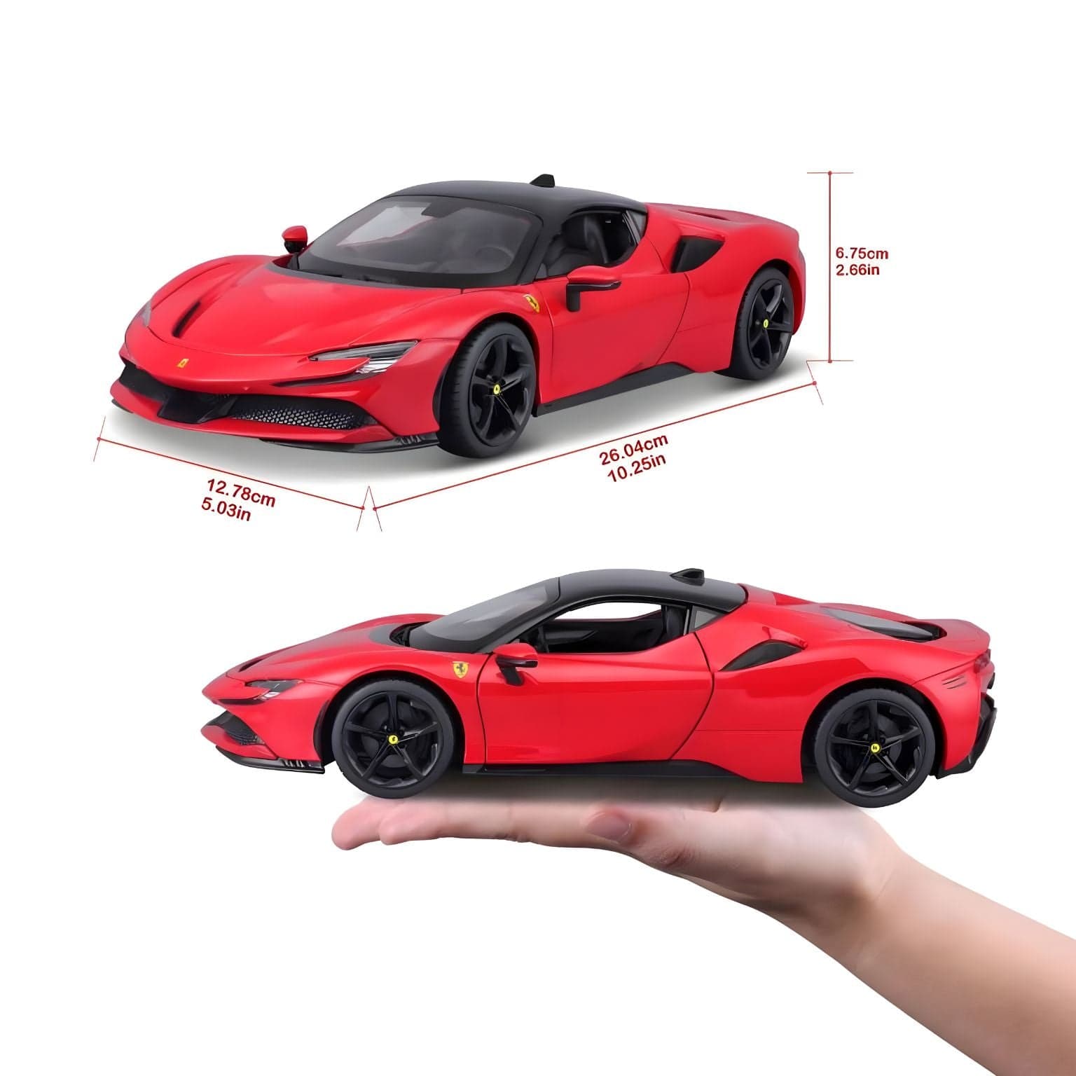 Apresentamos Ferrari SF90 Stradale com o SKU 681601525 recomendado para + 3 anos