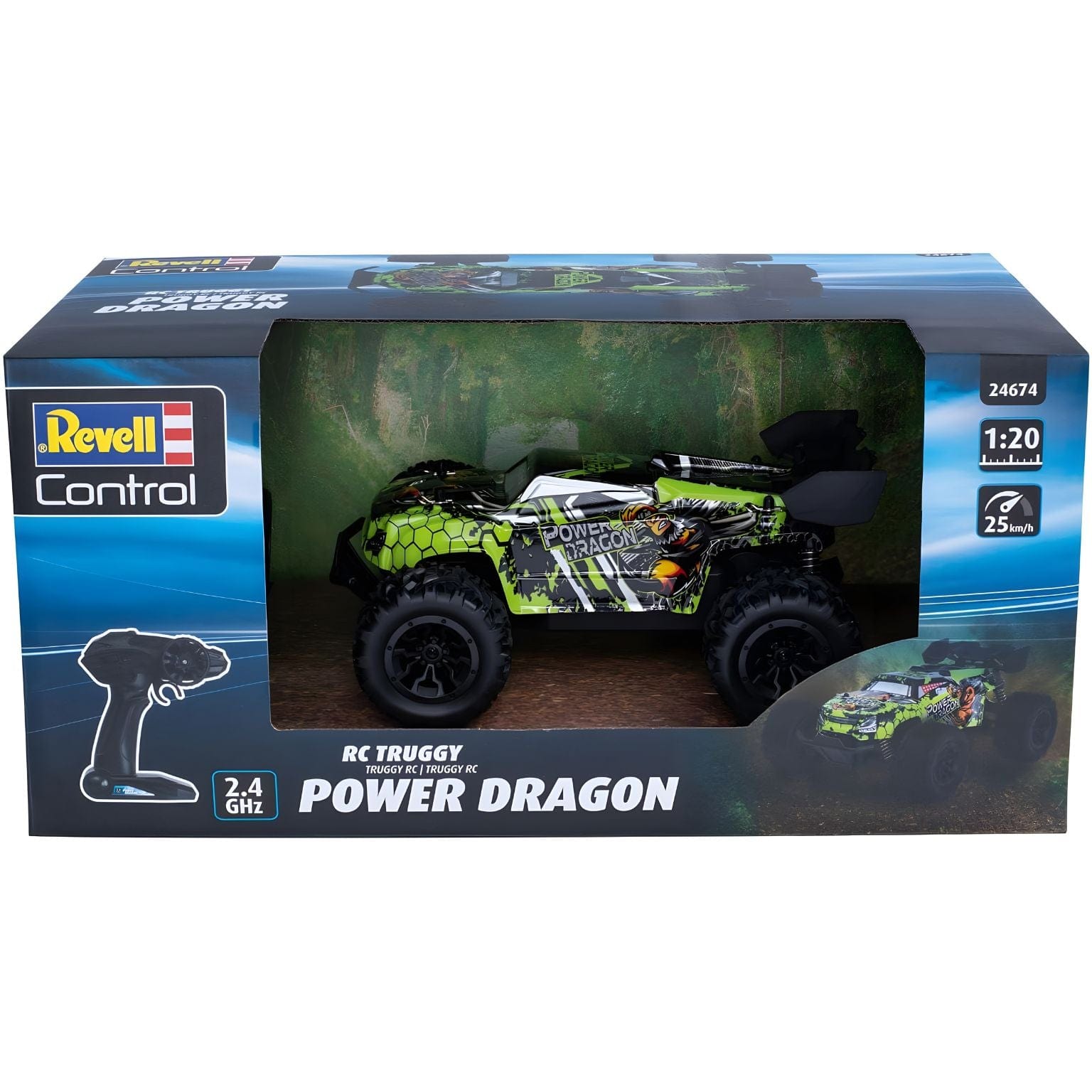 Apresentamos Carro telecomandado Power Dragon com o SKU 862467424 recomendado para + 8 anos