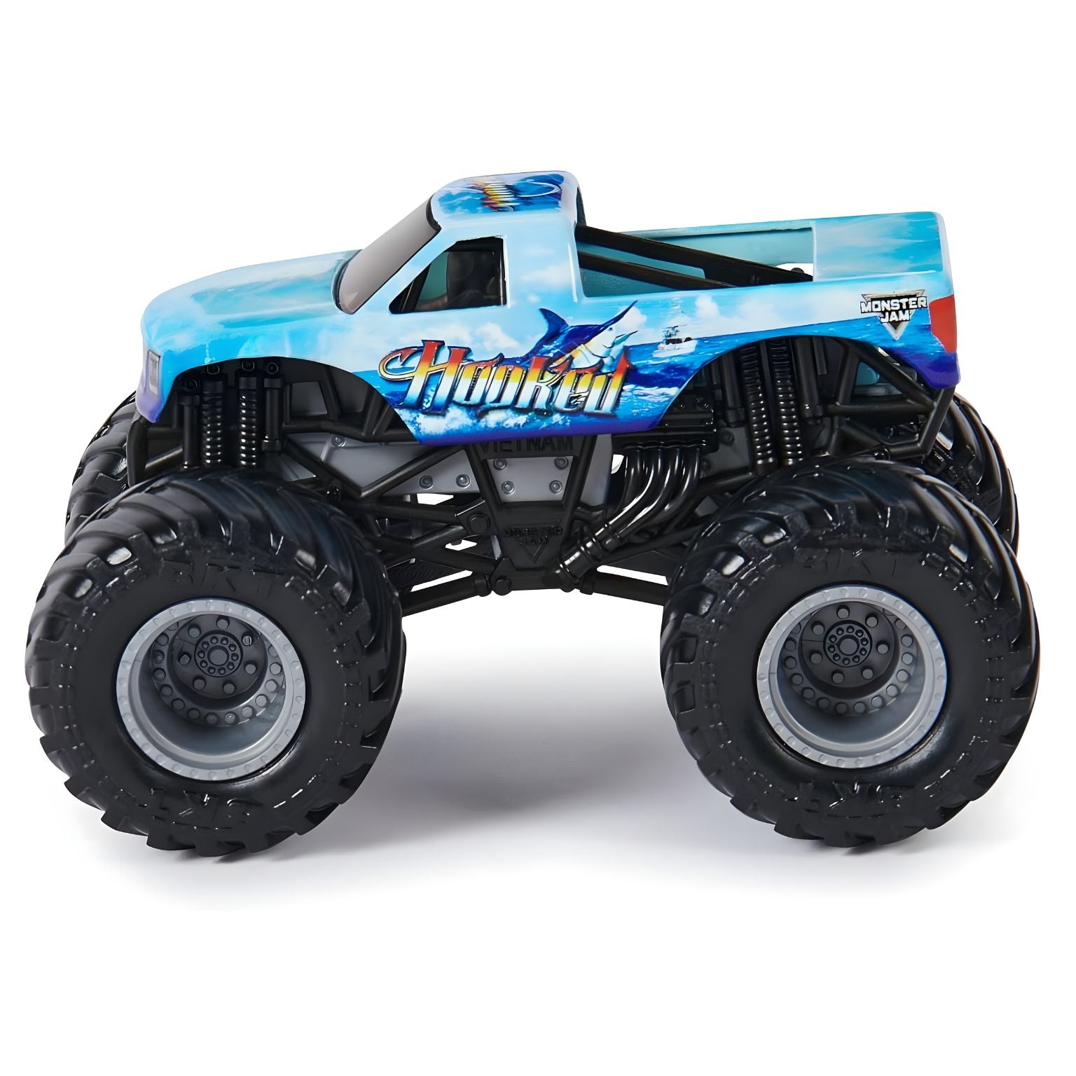 carro de brincar Monster Jam -Megalodon vs Hooked