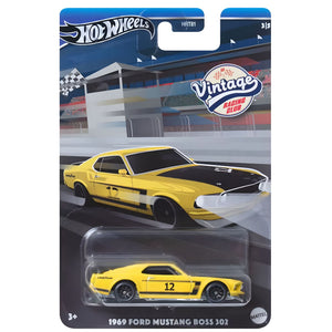 carro de brincar Hot Wheels Vintage - Ford Mustang Boss 302