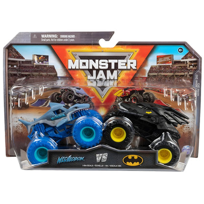 carro de brincar Monster Jam -Megalodon vs Batman