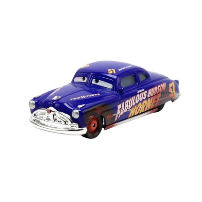 Cars Disney - Dirt Track Fabulous Hudson Hornet e Clovis Rider
